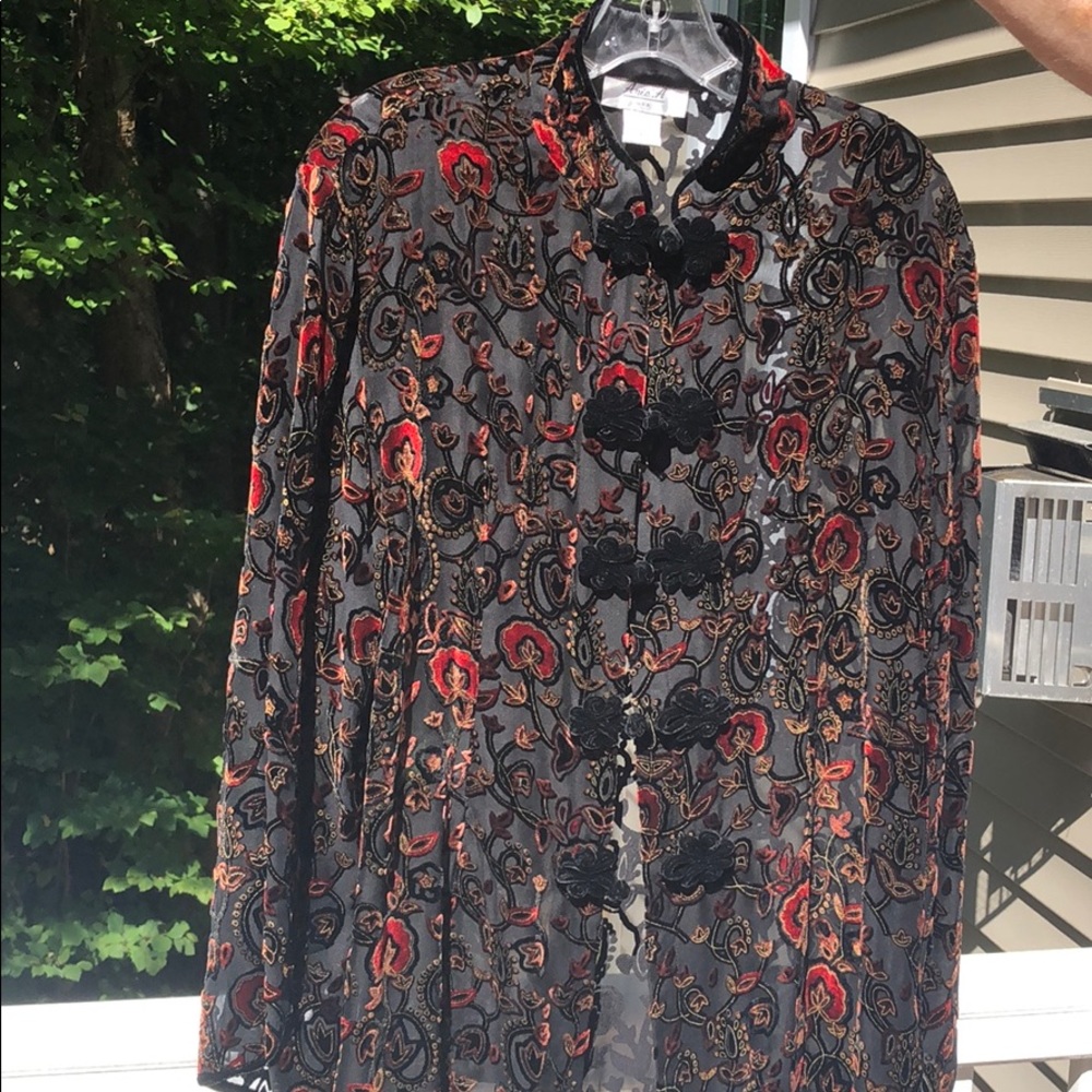 Silk and Rayon Dressy Jacket